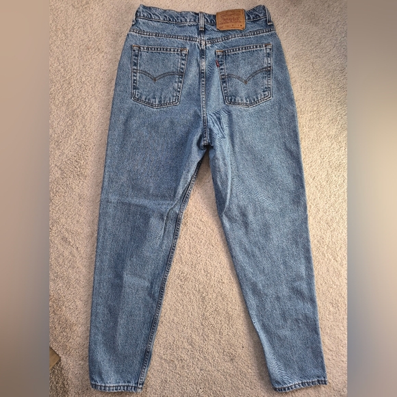 Vintage Levi's Blue Women's Jeans - Picture 2 of 8